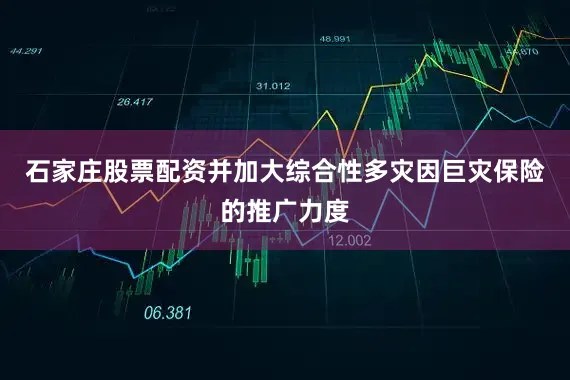 石家庄股票配资并加大综合性多灾因巨灾保险的推广力度